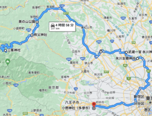 投稿についてもっと詳しく 【考えてみた】全国一之宮巡礼の旅の詳細ルート⑥