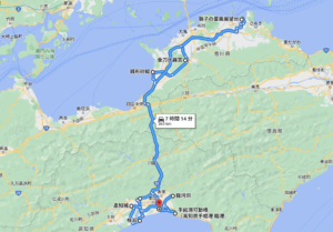 投稿についてもっと詳しく 【考えてみた】全国一之宮巡礼の旅の詳細ルート11